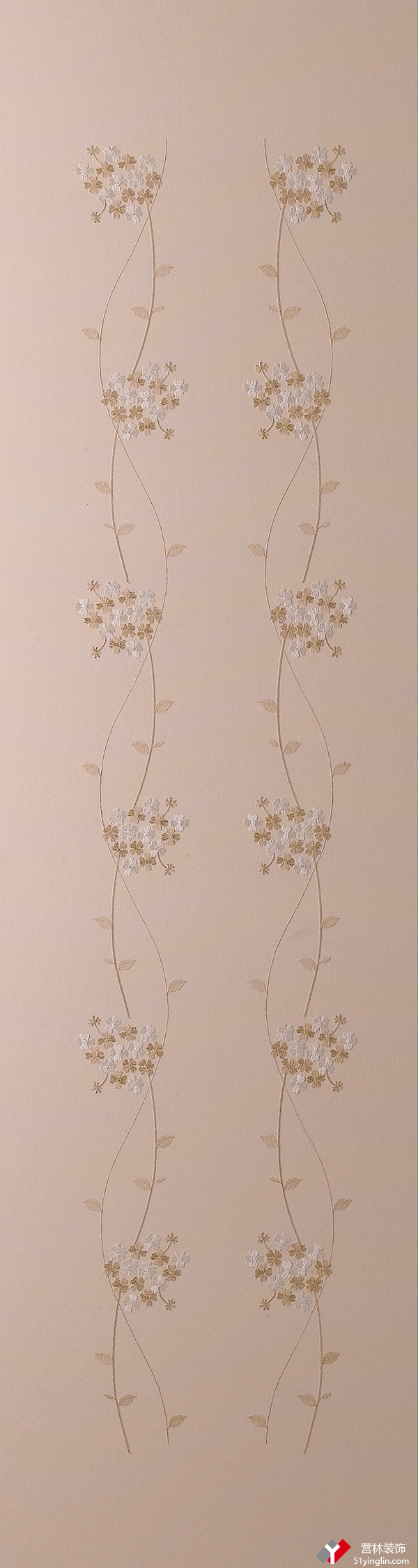 水菊 2,400×600×9 / 2,400×300×9 粉紅